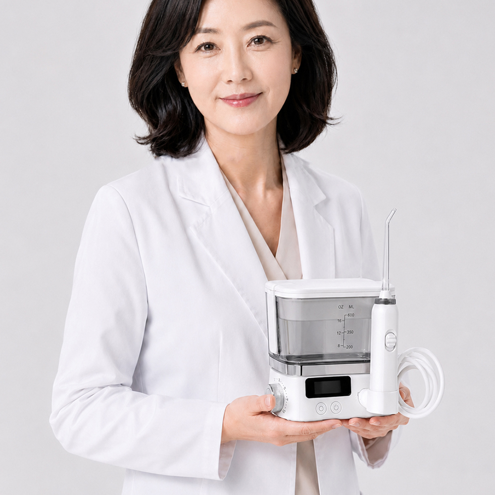 [치과판매] 원웨이 가정용 구강세정기 물치실 대용량 휴대용 치아 치간세정기 V1 이미지 6