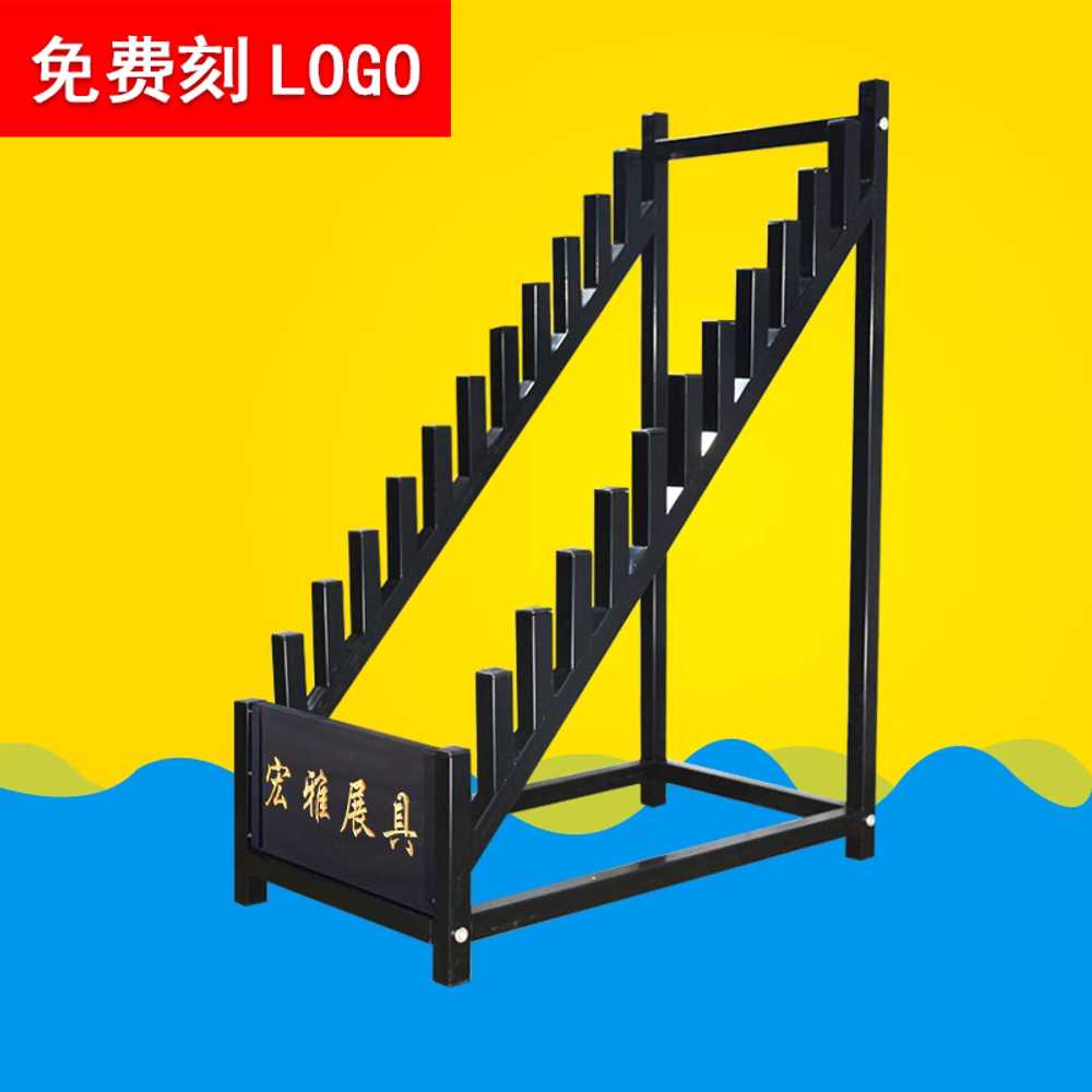 타일 전시대 철제 거치대 보관 진열대 박람회 받침 랙 12단 스탠드(폭 35cm) 이미지 7