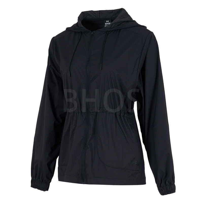 언더아머 UA CINCH WAIST JKT 블랙 여성 재킷