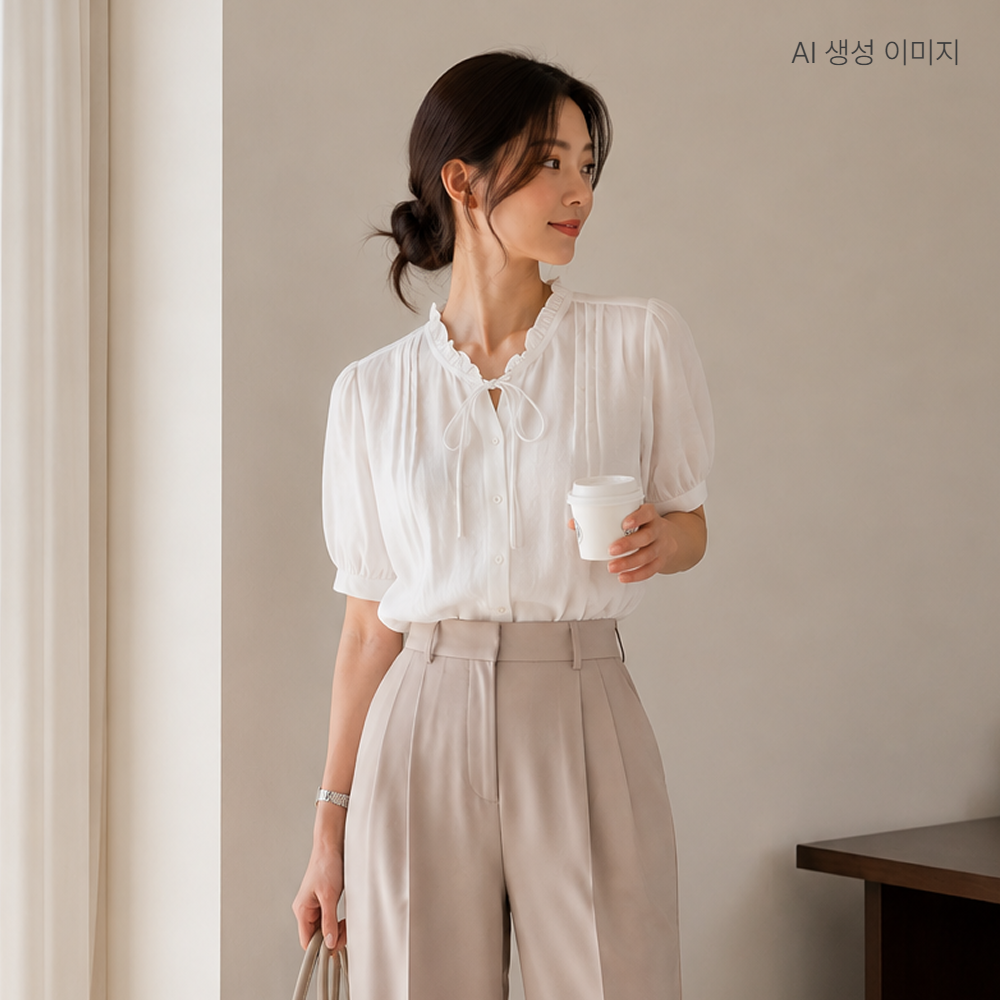 클라비스 반팔 프릴블라우스 RE_CVBWG2403Q 선물 고민에 도움이 되는 세심한 포인트와 일상 변화