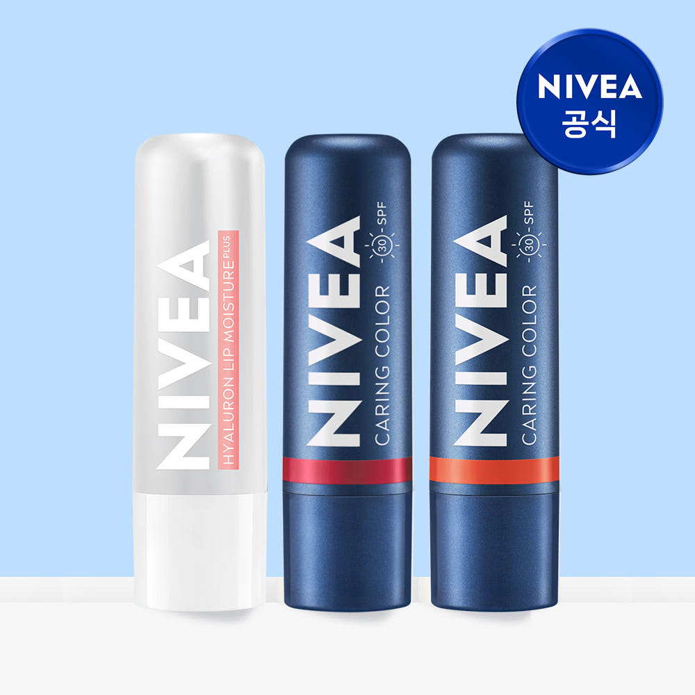 니베아 케어 & 컬러 립밤 4.8g 2종(딥 레드+크림 코랄)+히알루론 로제 5.2g 가격 추이 니베아 브랜드샵 니베아 케어 & 컬러 립밤 4.8g 2종(딥 레드+크림 코랄)+히알루론 로제 5.2g - 최저가 19,600원