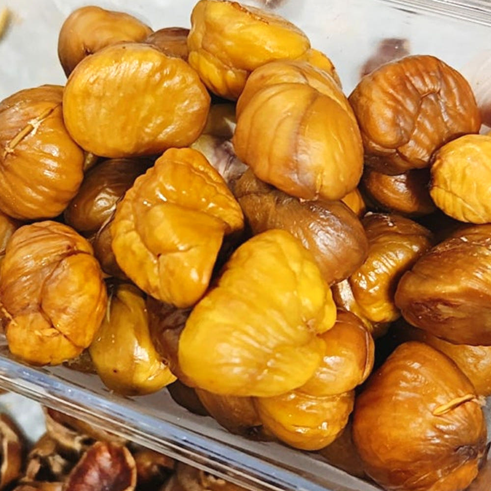 [센터합배송] 8봉지 자연 그대로 무첨가 약밤 40g 8팩 / 단밤 군밤 칼집밤 영양간식 - 상세 이미지 3