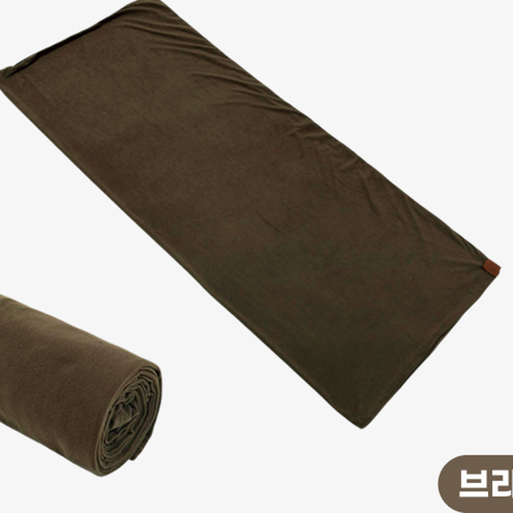 차박필수템캠핑용침낭라이너 휴대간편차박용플리스침낭 경량사계절용 - 상세 이미지 3