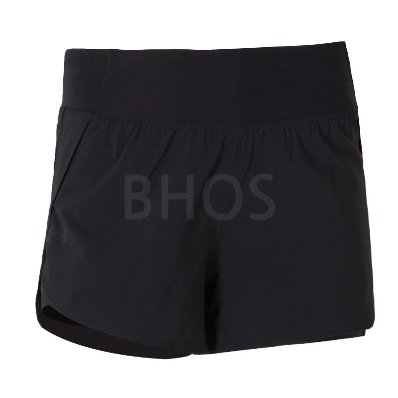 언더아머 Flex Woven 2-in-1 Short 블랙 여성