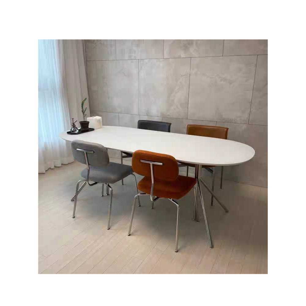 식탁 데스크 체어 디자인 벤치 모던 라운지 호텔 카페 120x60 (75cm) - 상품 이미지