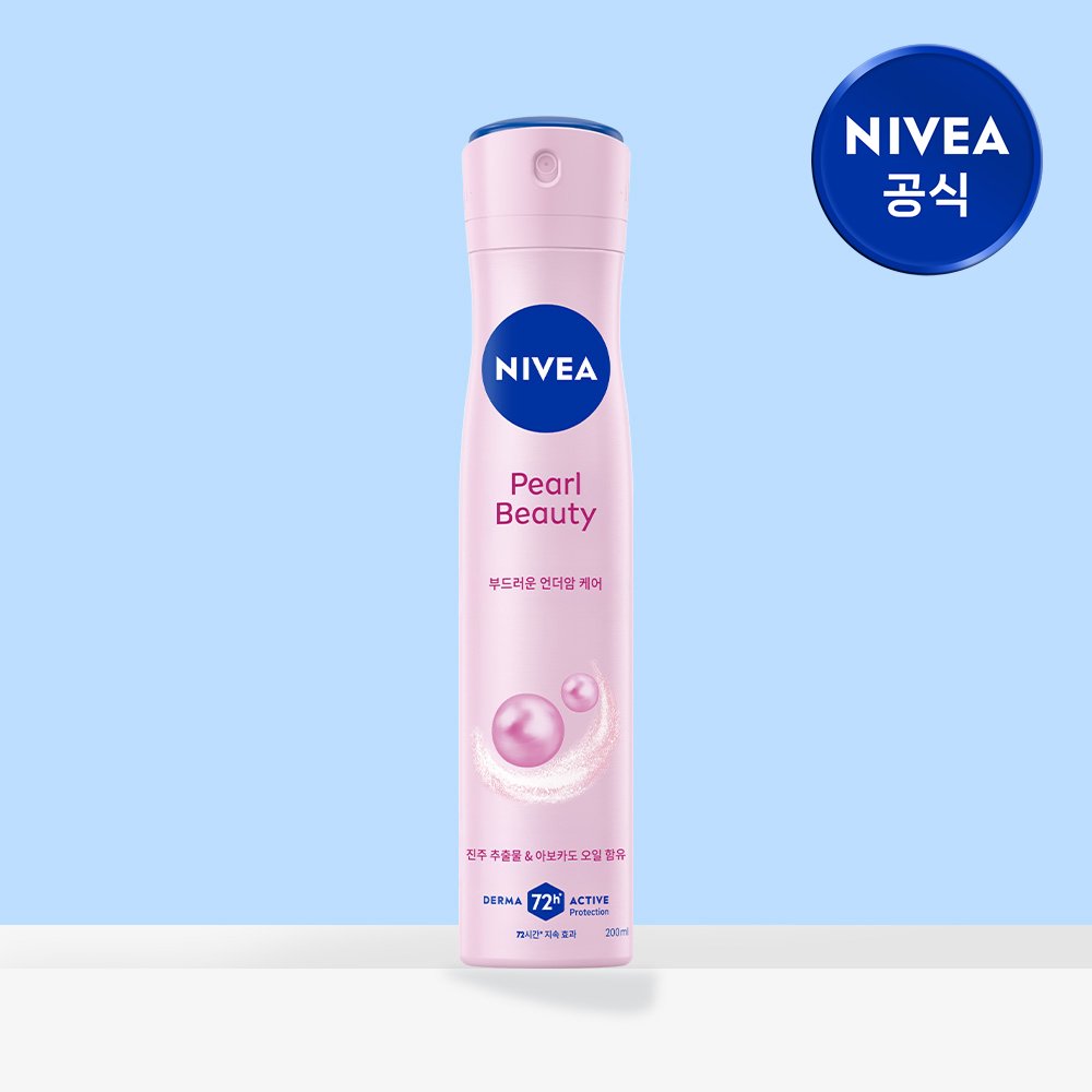 니베아 데오드란트 스프레이 펄 뷰티 200ml, 1개 - 상품 이미지