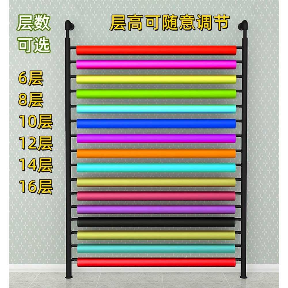 시트지 걸이 정비 공방 선반 거치대 랙 필름 진열대 220cm 6단 - 상세 이미지 3