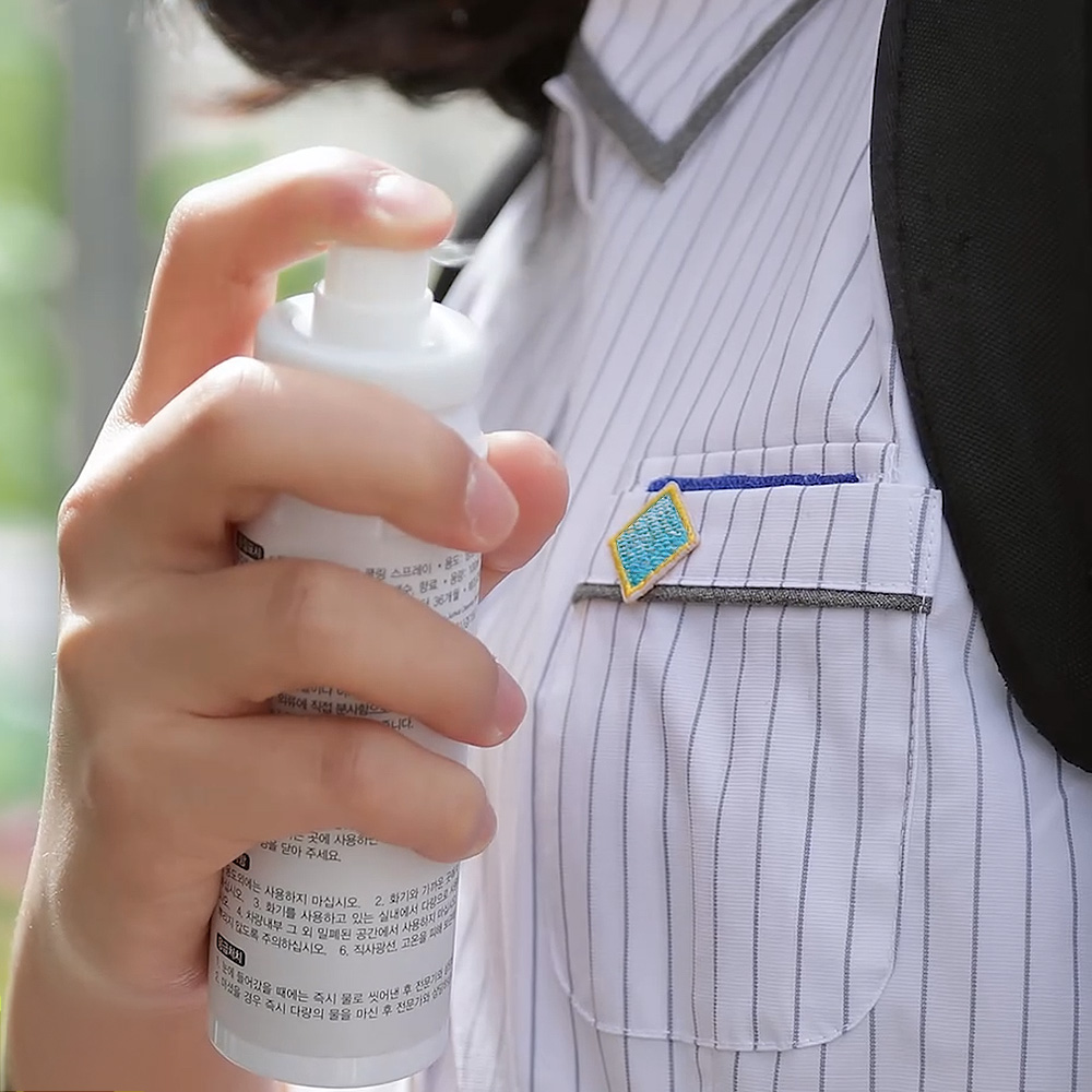 크린위즈 뿌리는 에어컨 4통 100ml 아로마향 민트향 유칼립투스 오일 쿨링 스프레이 냉감 - 상세 이미지 4