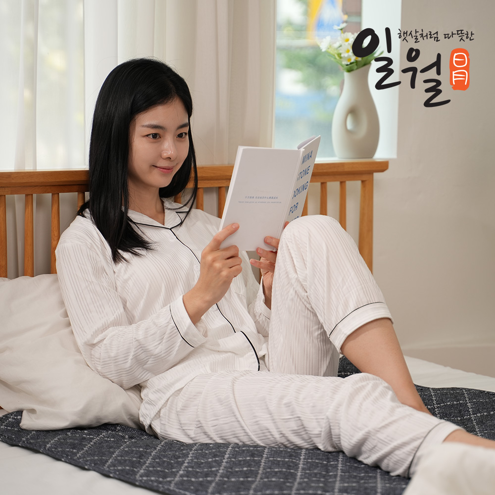 일월 26년형 피치블로썸 온열매트 사계절 초절전형 카본 탄소매트 전기매트 싱글 이미지 7
