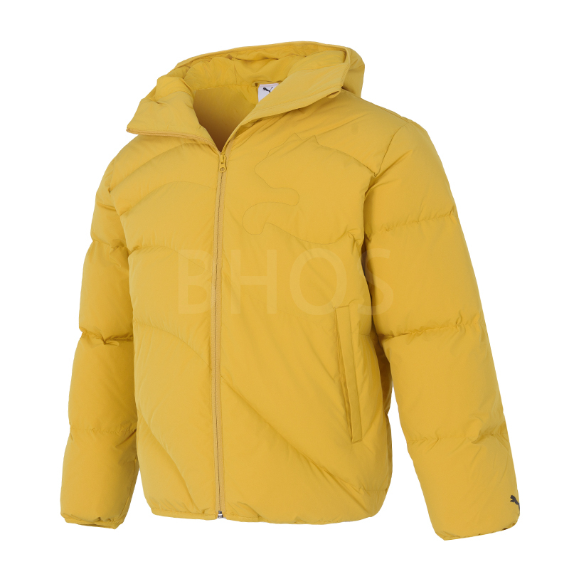 푸마 CAT Quilting Hooded 블랙 남성 패딩