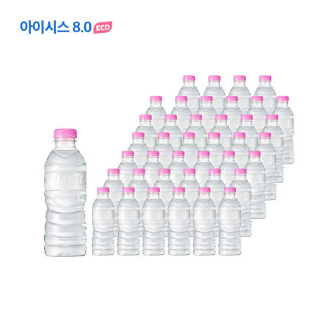 아이시스 무라벨생수 300ml 40개 미니생수 물 사무실배달