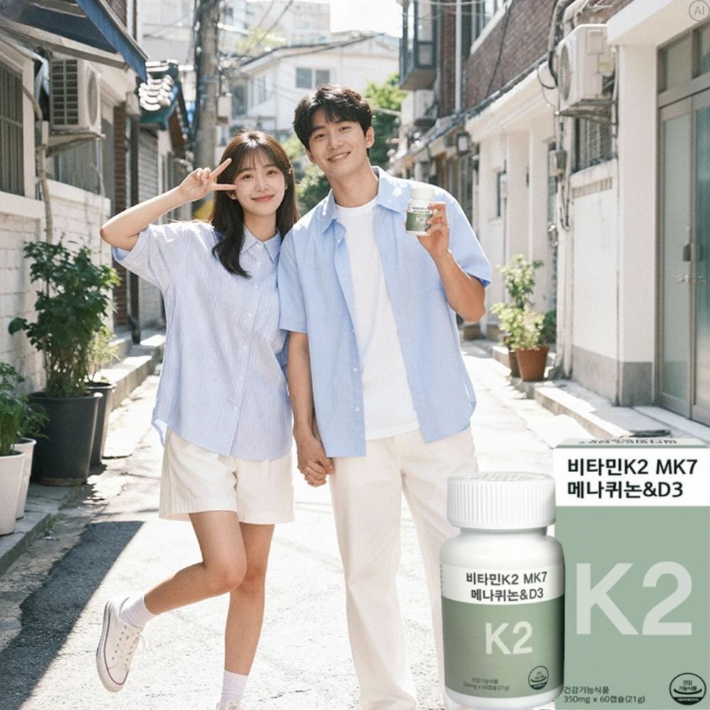비타민k2효능 음식 고3 영양제 k2mk7 비타민dk2 - 상품 이미지