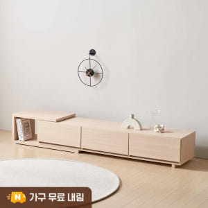 장인가구 피오레 확장형 서랍 TV 거실장 솔직 후기 | 실제 배치 사진 포함 - 상품 이미지 1