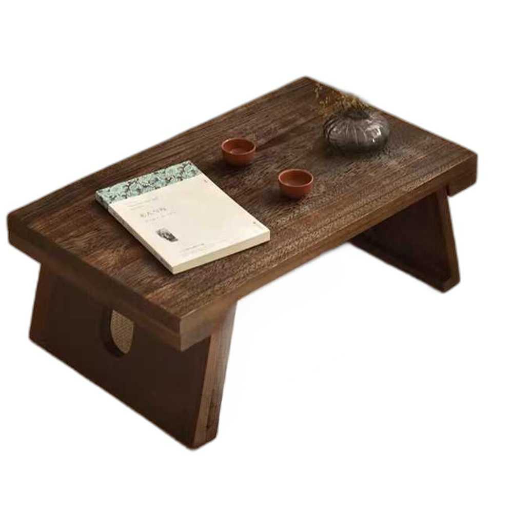 원목 교자상 테이블 다과상 나무 밥상 좌식 사각 찻상 20x50x30 - 상품 이미지