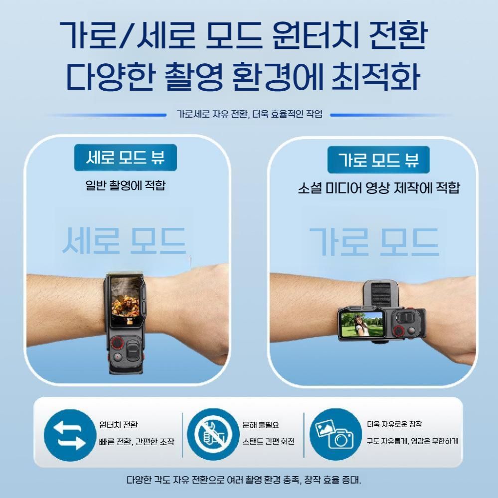 인스타360 루나 울트라 악세서리 넥스트랩 밴드 넥 스탠드 리모컨 손목 스트랩 - 상세 이미지 5