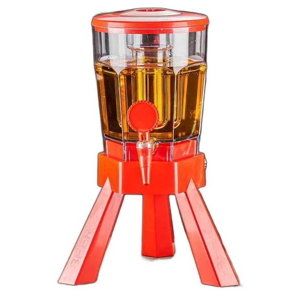 쏘맥타워 디스펜서 맥주 홈 소주 폭탄주 업소용 회식 빨간색고드름 - 상품 이미지