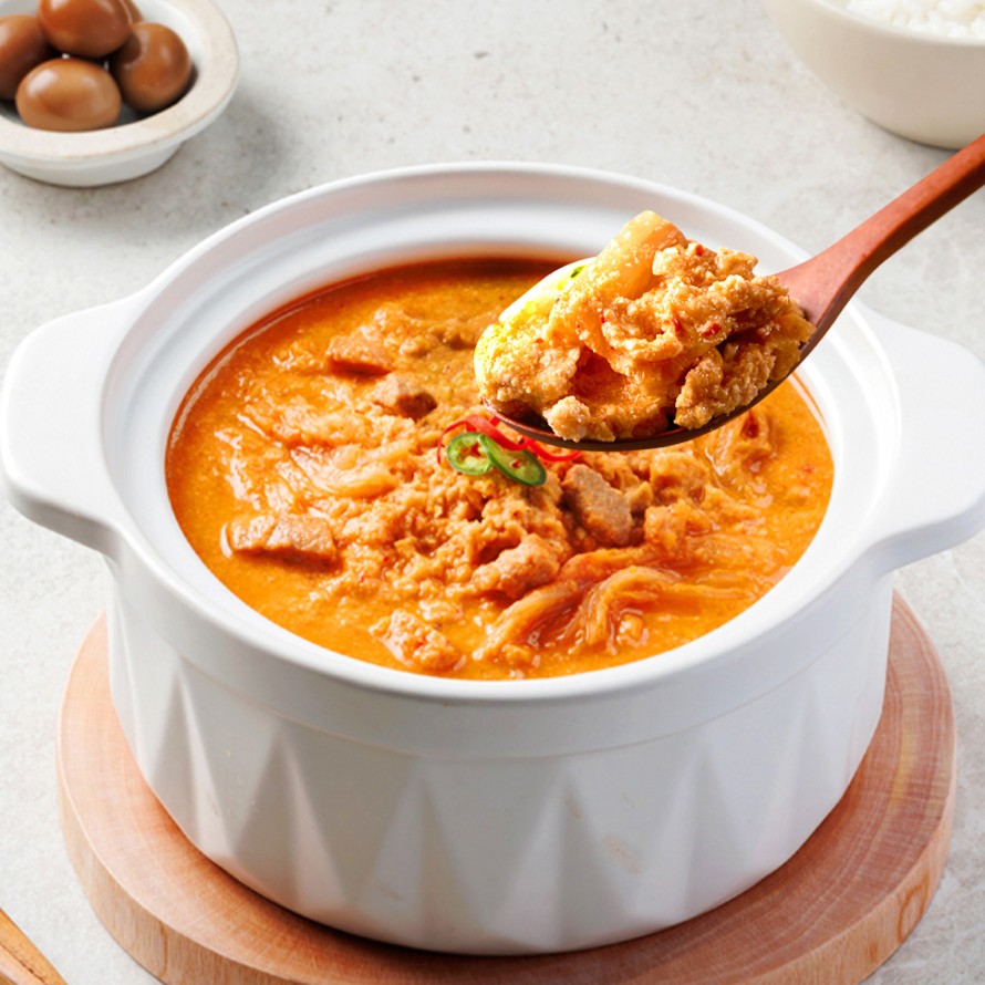 콩비지찌개 밀키트 간편국 즉석 국물 요리 실온보관 교동 500g 1개 - 상품 이미지