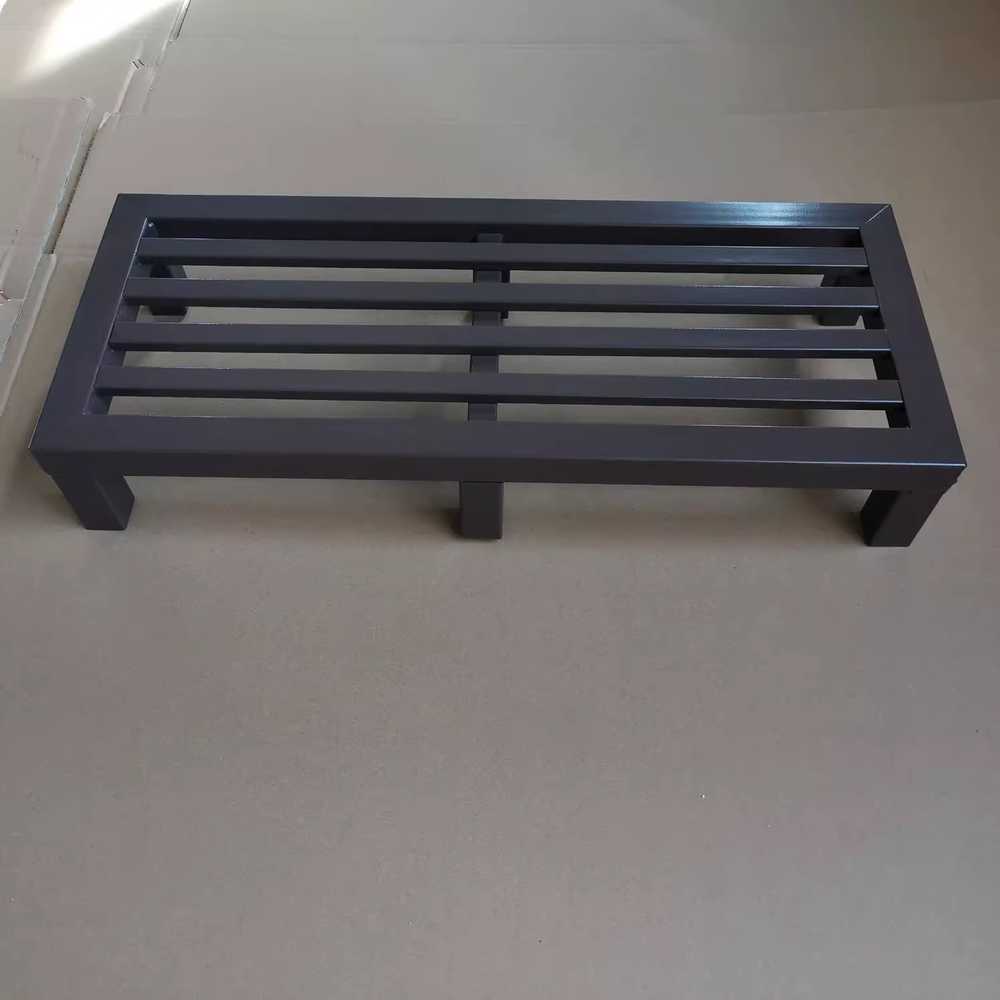 철제 받침대 사무실 책상 다리받침대 발판 키높이 80x30cmx10cm 검정 이미지 6