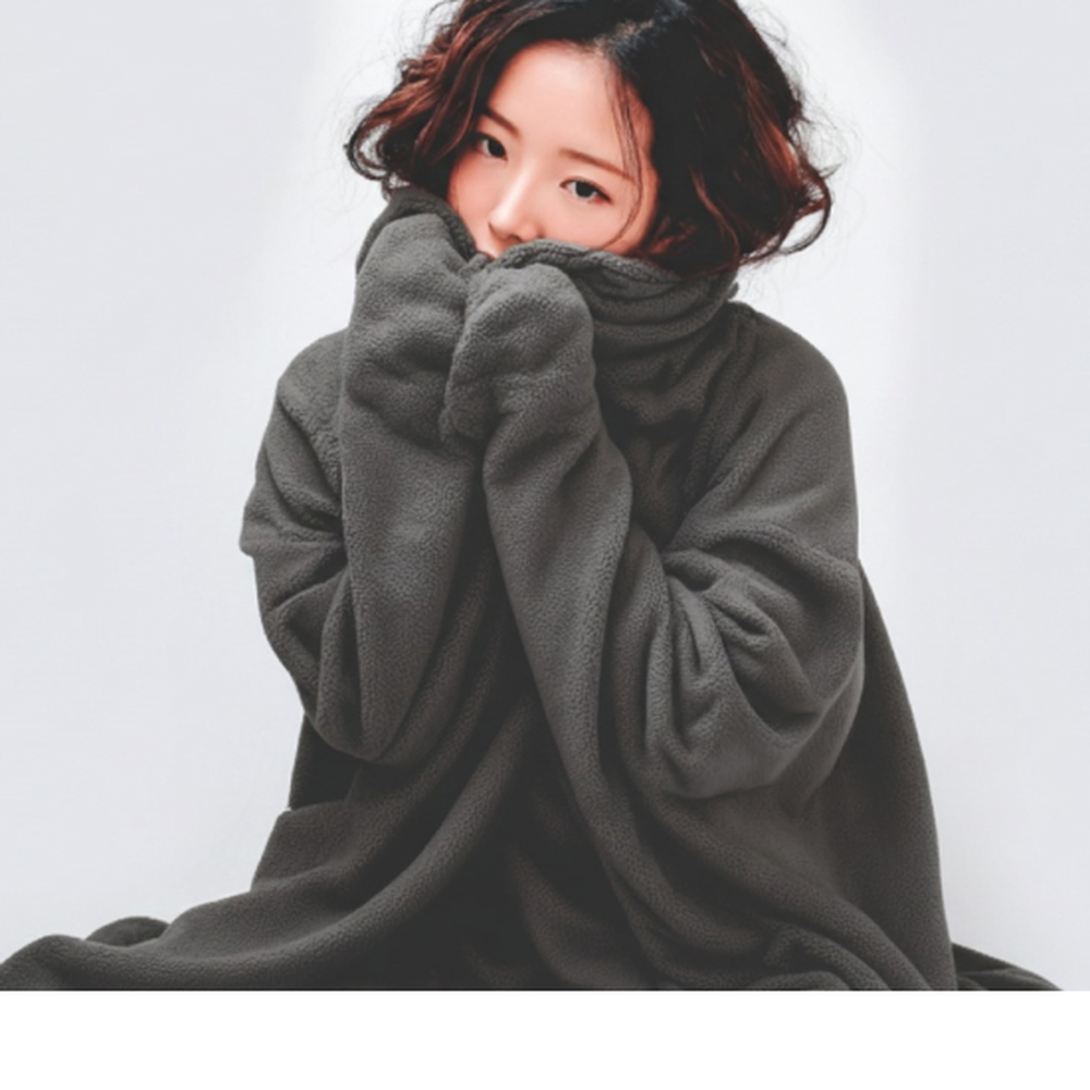 차박필수템캠핑용침낭라이너 휴대간편차박용플리스침낭 경량사계절용 이미지 6