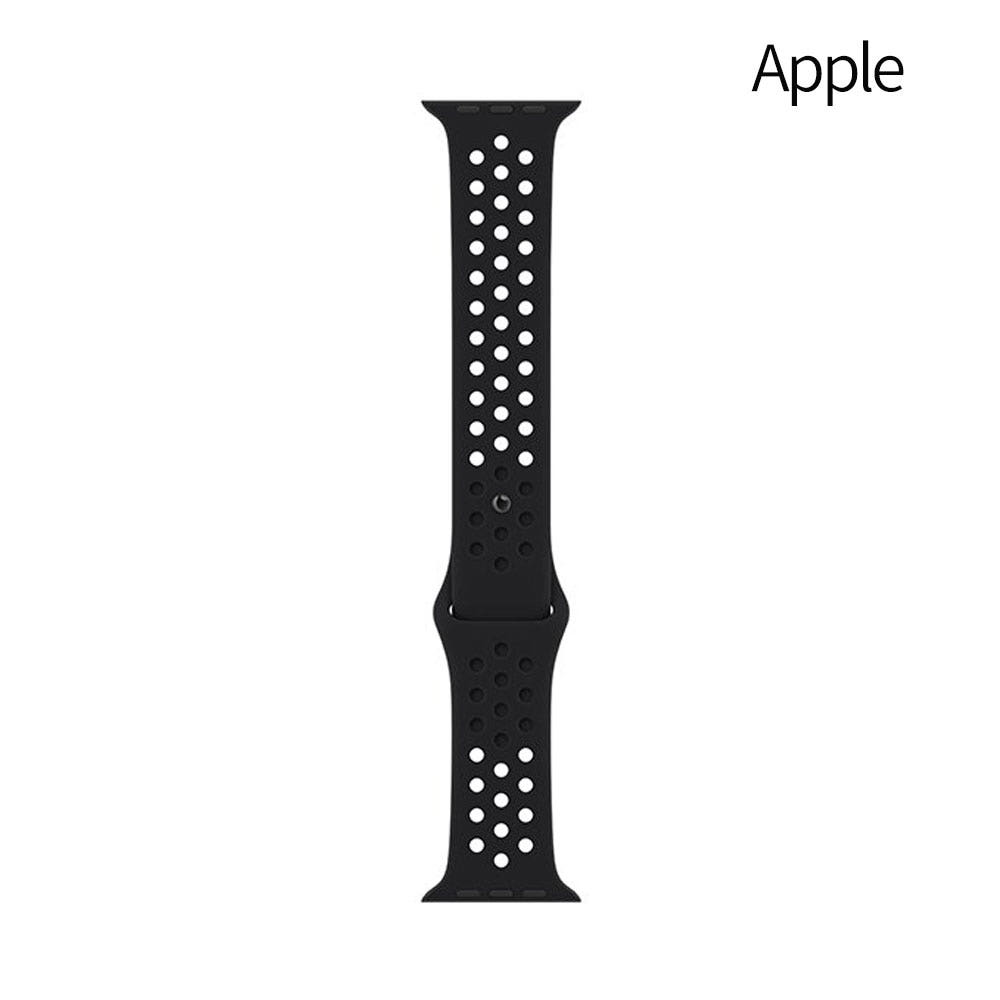 애플워치 스트랩 나이키 스포츠 루프 애플 정품 NIKE LOOP 38-41mm, 세쿼이아/퓨어플래티넘(저스트두잇) 판매처 상세 정보 이미지 1