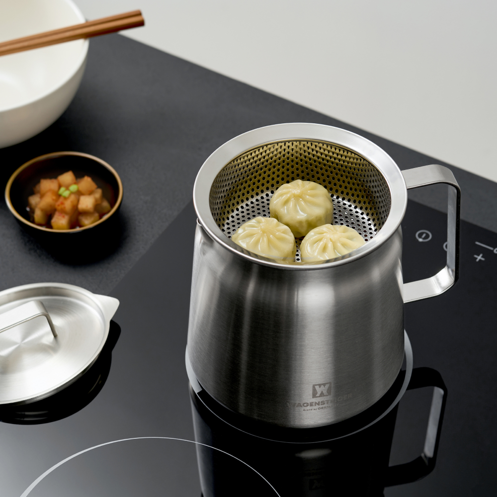 바겐슈타이거 스텐 304 찜기 펀칭스티머 + 인덕션 케틀팟 2L - 상품 이미지