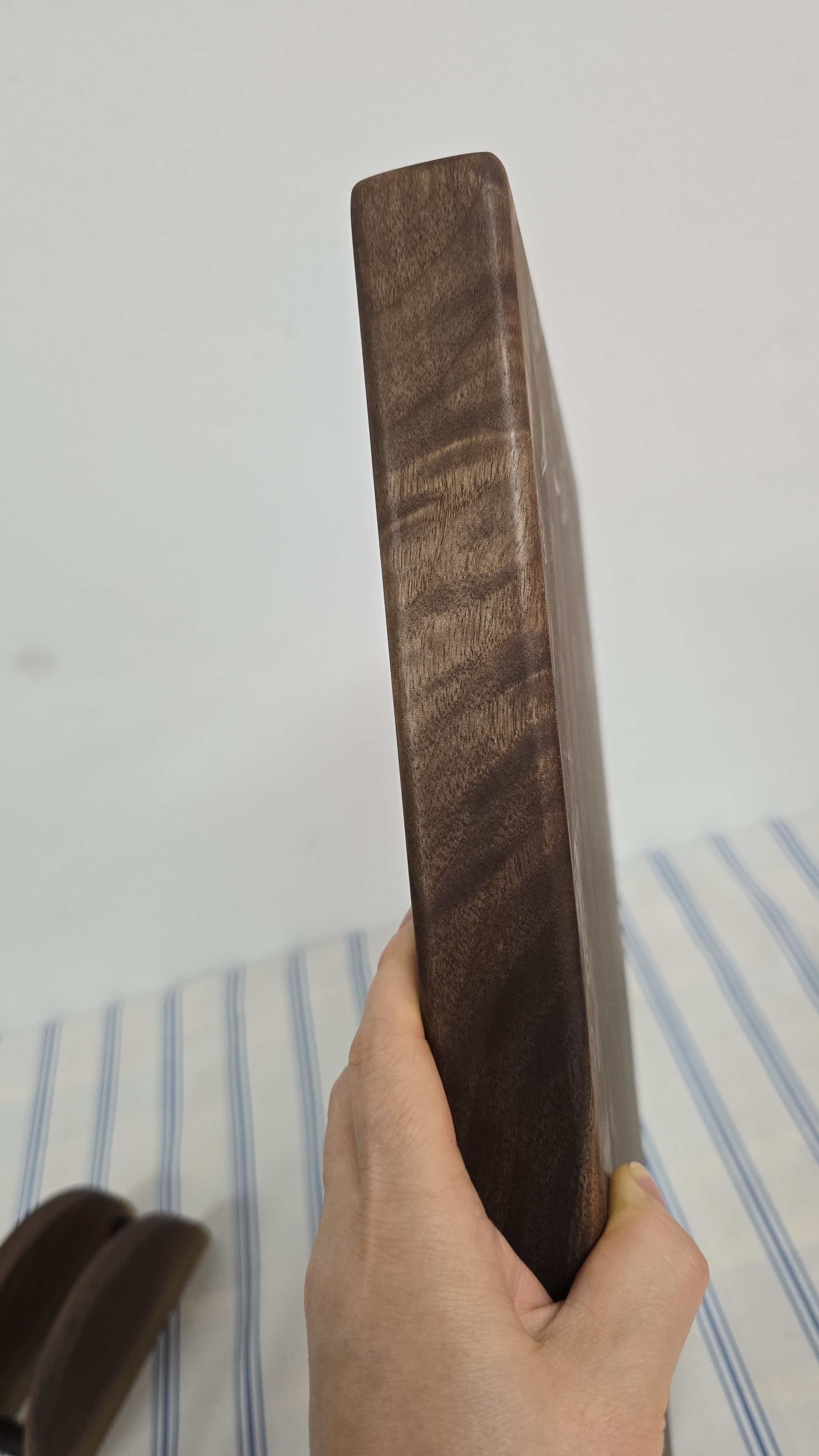 고목 북미산 블랙 월넛도마 특특특대형 국내자체제작 통판나무도마 업소용 - 상세 이미지 3