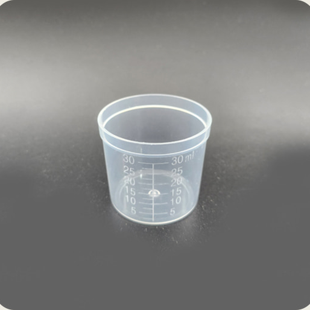 눈금선계량컵 소형실험용용량컵 미니측정컵 30ml - 상세 이미지 2