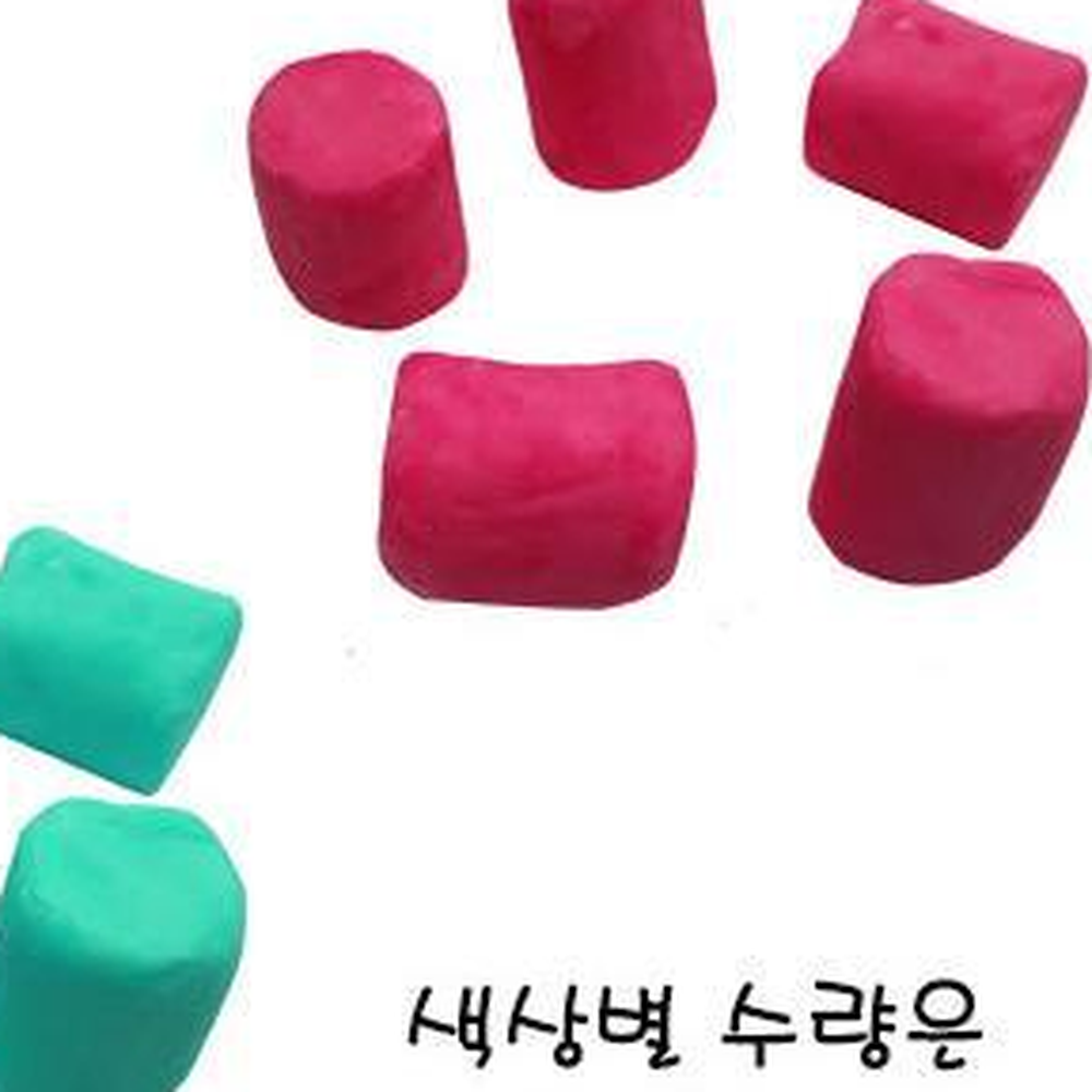 소근육놀이찰흙 컬러비누클레이 모형만들기클레이 10색상 10개입 - 상세 이미지 2