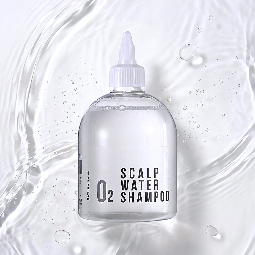 얼라이브랩 오투 스칼프 워터 샴푸 민감한 두피용 샴푸 350ml - 실리콘 프리 - 상세 이미지 4