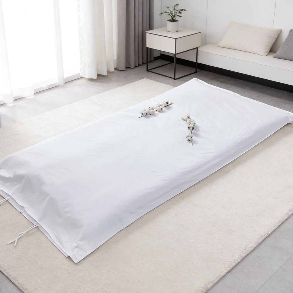 한실 요커버 구김없는 호텔침구 프리미엄 80수(고밀도 순면) 화이트, K 킹(230x240cm) 이미지 6