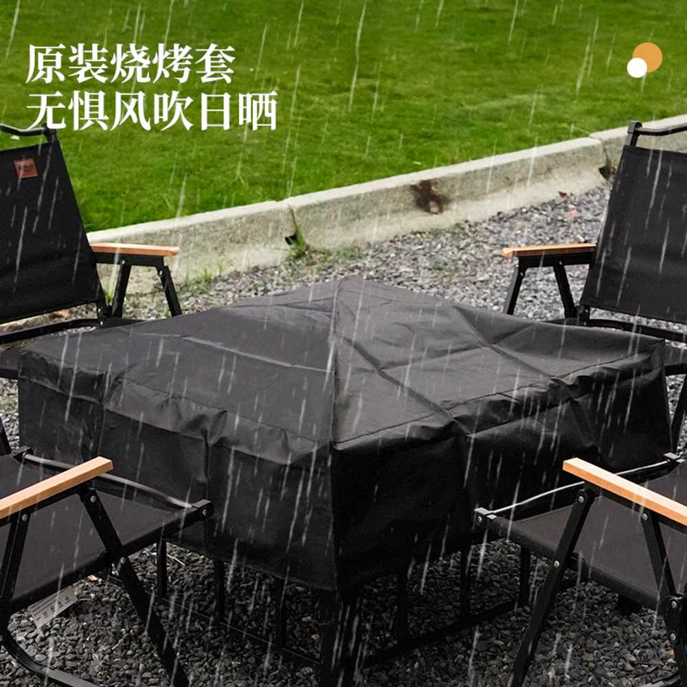 화로 테이블 그릴 캠핑식탁 바베큐 경량 고기 야외 81cm 세트 이미지 6