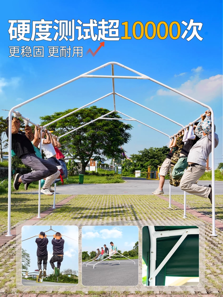 창고형 대형 캐노피 주차 간이 용품 행사 텐트 차고지 그늘막 3x4m - 상세 이미지 3