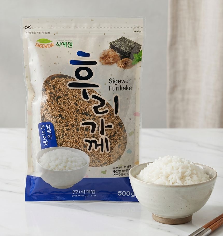 일본 후리가케 500g 주먹밥 알밥 후리카케 대용량 가쓰오 가당랑어맛 노리 김맛 - 상세 이미지 4