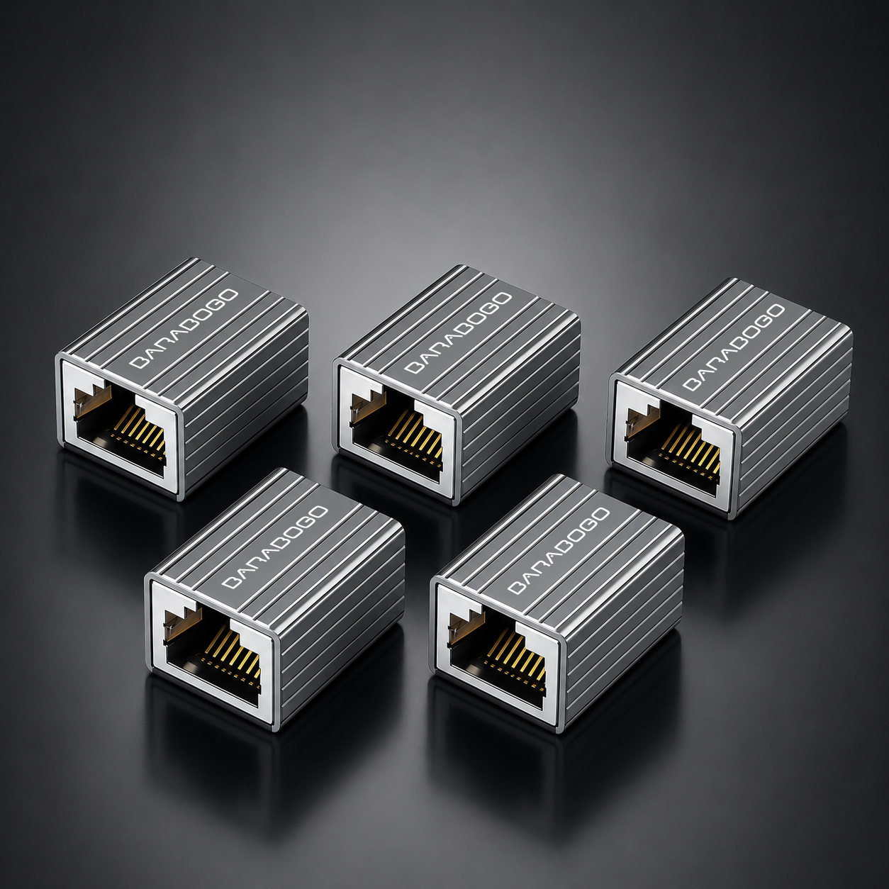 바라보고 RJ45 랜 연장 젠더 CAT6A 기가비트 랜케이블 커플러 10Gbps - 상세 이미지 4