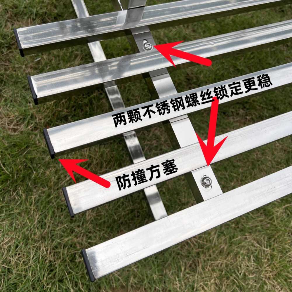 화분 받침대 스텐 프레임 정리 다이 다육이 진열 꽃 2단 50cm - 상세 이미지 3