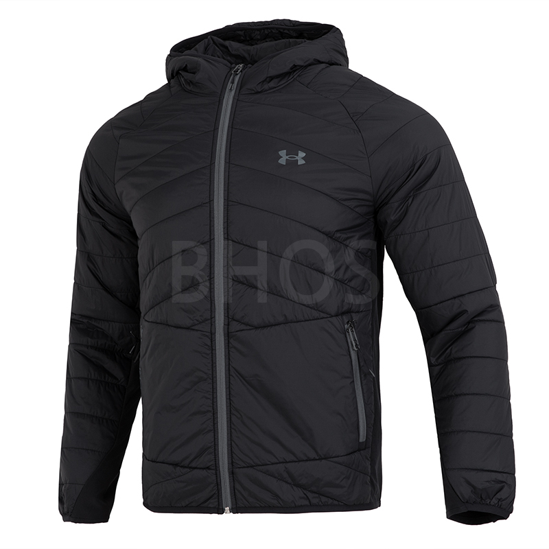 언더아머 UA Active Hybrid Jkt 블랙 남성 패