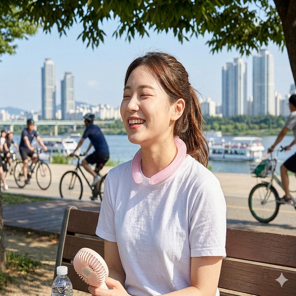 아이스 넥밴드 넥쿨러 아이스링 쿨넥밴드 얼음목걸이 넥쿨링 목얼음 목걸이 - 상세 이미지 2