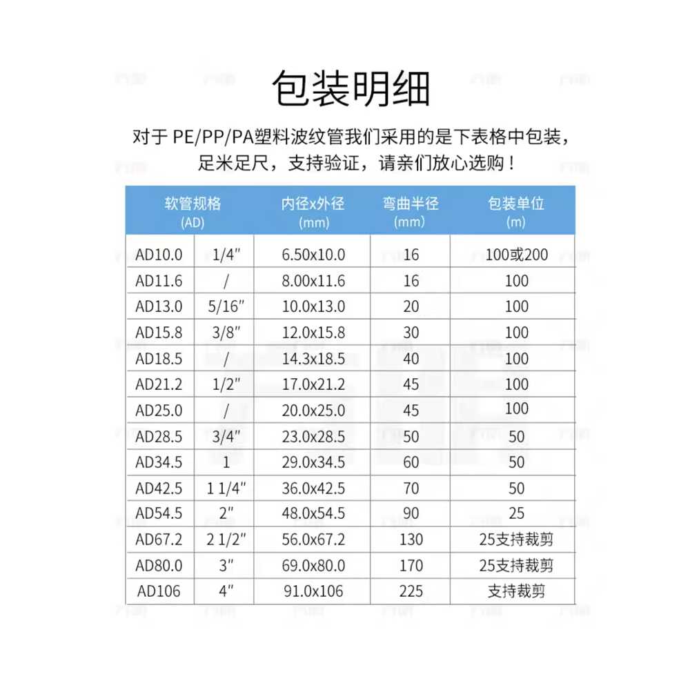 전선 보호 파이프 조명 난연 호스 케이블 튜브 관리 PP AD11.6mm - 상세 이미지 5