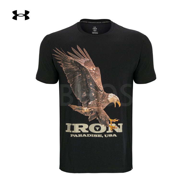 언더아머 UA Pjt Rck Eagle Graphic SS 남성 티