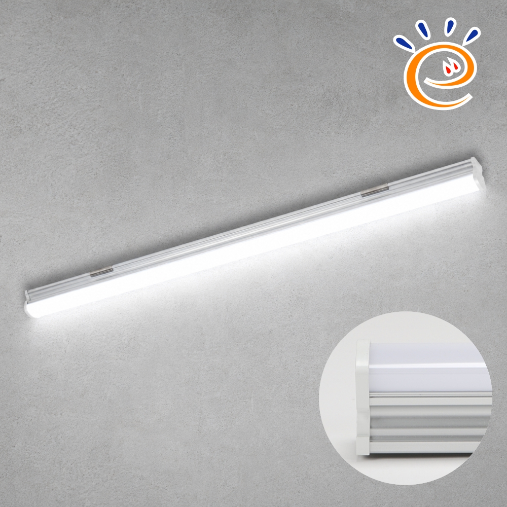 국산 LED 고효율 주차장등 18W 1200mm 주광색 매장 창고 공장등 조명 동양 - 상품 이미지