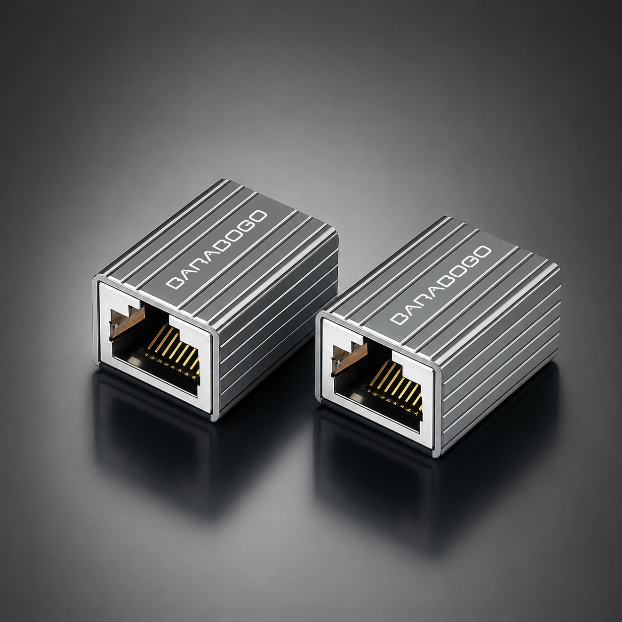 바라보고 RJ45 랜 연장 젠더 CAT6A 기가비트 랜케이블 커플러 10Gbps - 상세 이미지 3