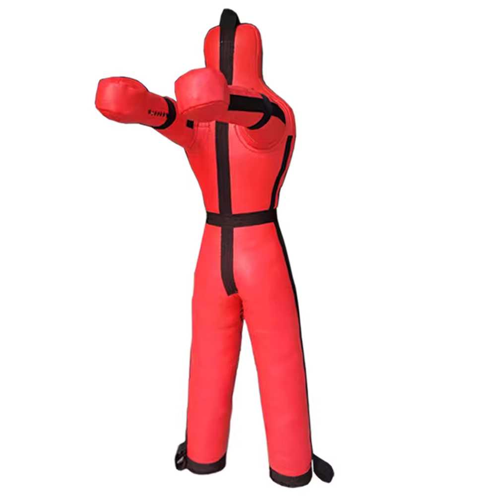 주짓수 샌드백 파운딩 격투기 레슬링 훈련용 그래플링 160cm - 레드 - 상품 이미지