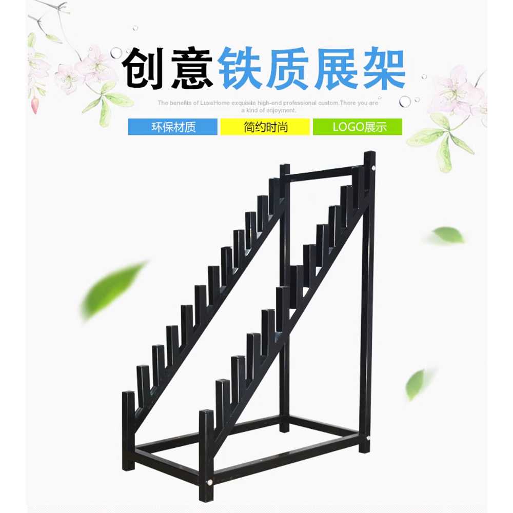 타일 전시대 철제 거치대 보관 진열대 박람회 받침 랙 12단 스탠드(폭 35cm) 이미지 6