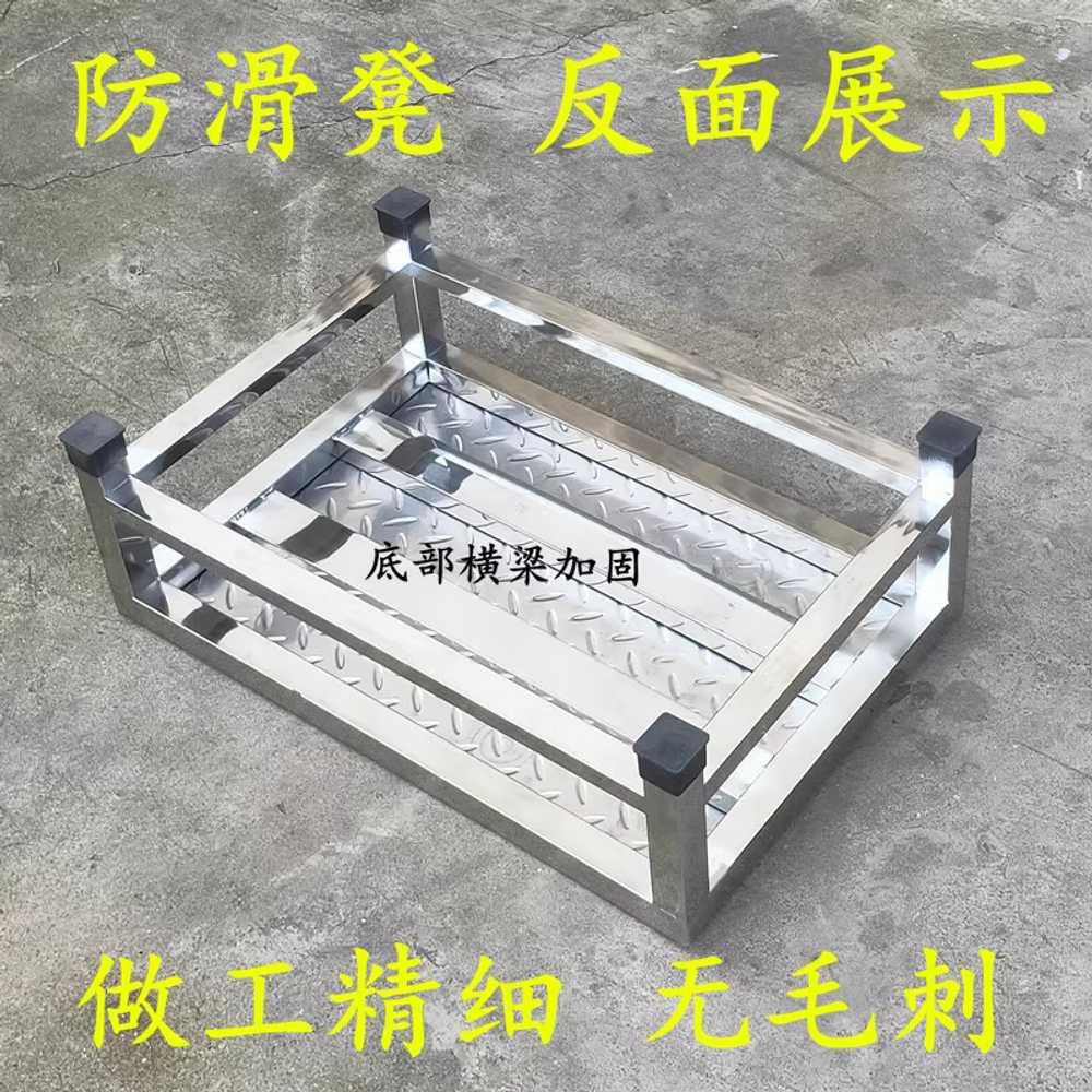 작업용 디딤판 디딤대 미끄럼방지 창고 발판 1단 30x30x25 - 상세 이미지 4