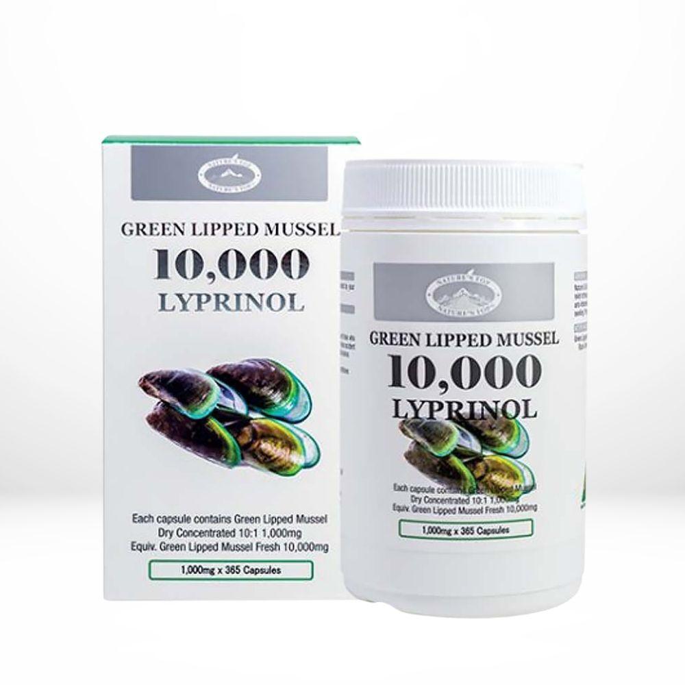 호주 네이쳐스탑 초록입홍합 10000mg 365캡슐 Green Lipped Mussel 농축분말 대용량 - 상세 이미지 3