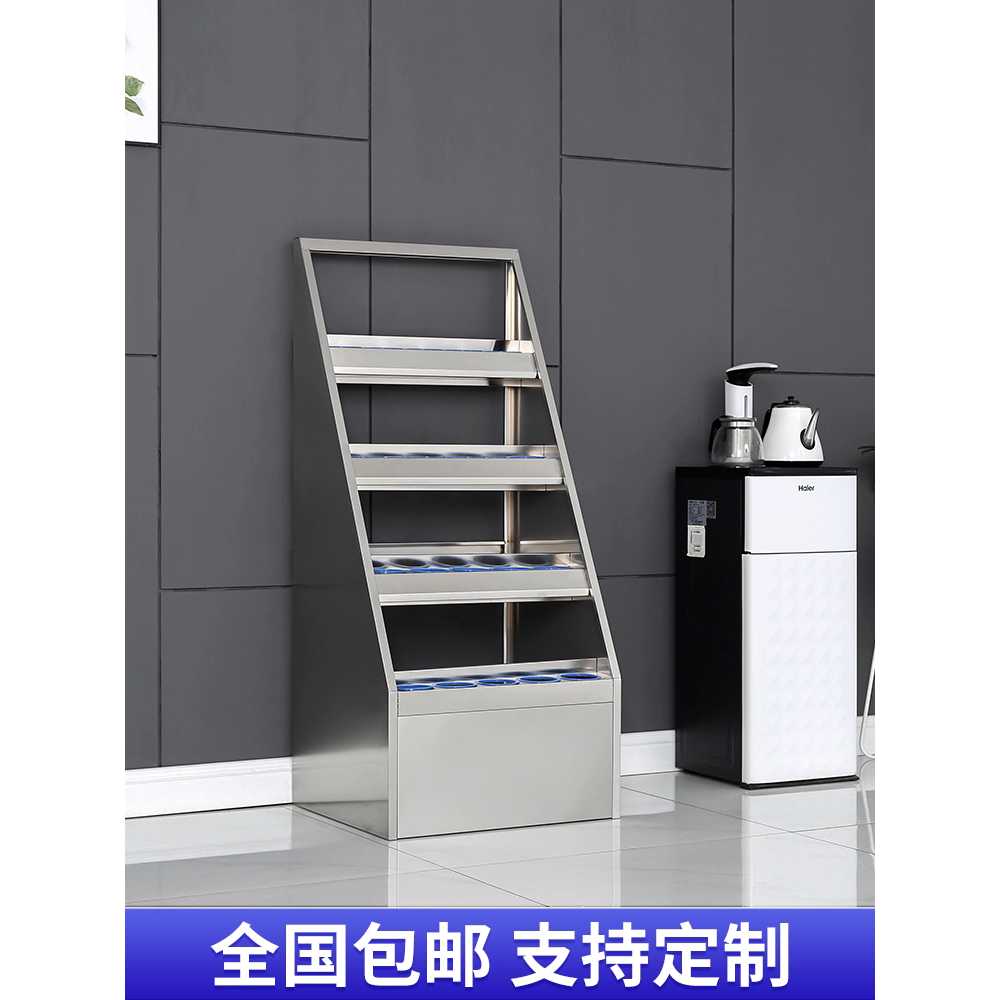 음료 보관대 텀블러 정리함 홀더 컵 거치대 수납 커피 20인용 1.1mm - 상세 이미지 4