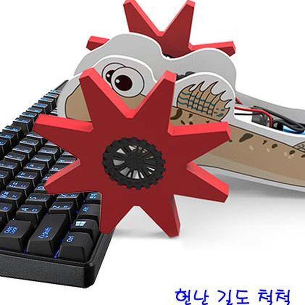 대형톱니바퀴 장애물통과 망둥어자동차 마찰력원리실험키트 1인용 - 상세 이미지 4