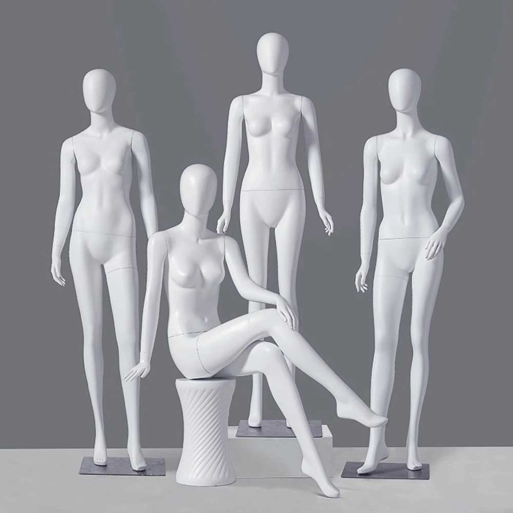 누끼 마네킹 행거 촬영 옷가게 전신 피팅 옷걸이 여자 ALD-01 - 상세 이미지 3