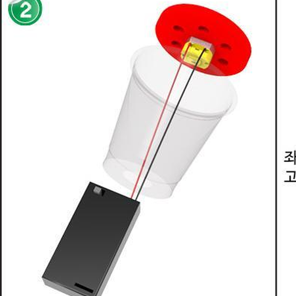 스펀지프로펠러 나만의선풍기만들기 탁상동물선풍기키트 1세트 - 상세 이미지 4