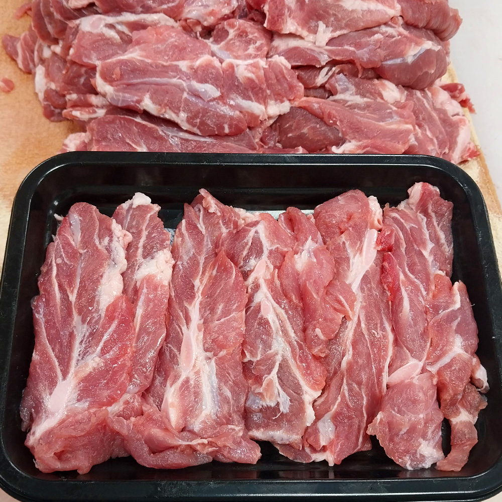 한돈 돼지 도깨비살 낙엽살 전지살 뒷고기 부속고기 앞다리살 냉동, 300g, 2개 - 상세 이미지 5